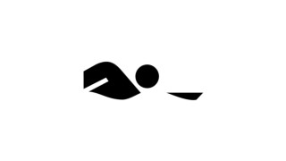 OS: Simning, dag 1 försök