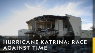 Orkanen katrina: en kapplöpning mot tiden